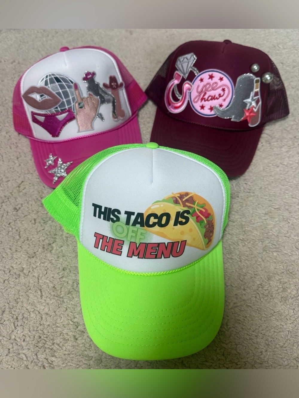 Bachelorette hats